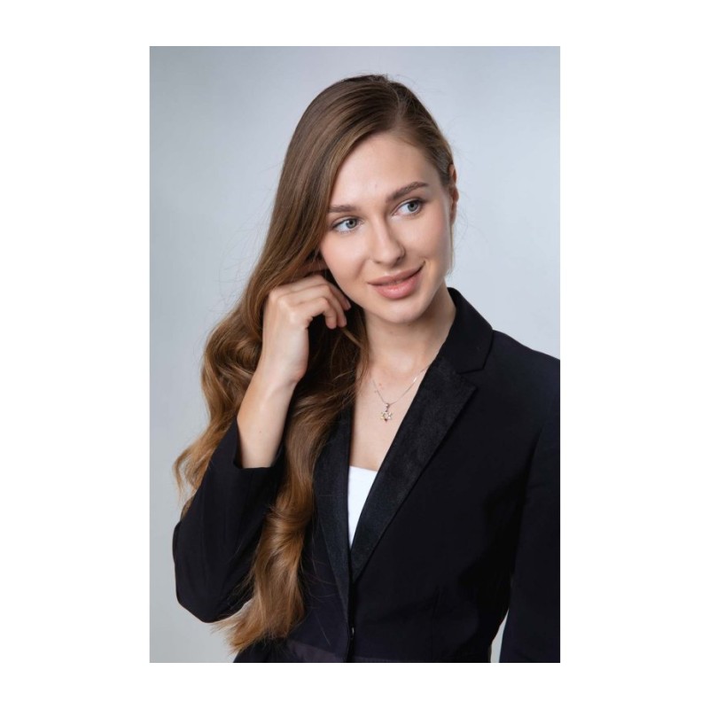 שרשרת כסף סטרלינג תליון מגן דוד עם... | תליון יהודי